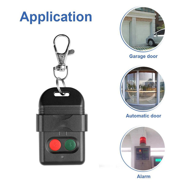 Auto Gate Remote Control Portable Two Buttons 330MHZ 433M DIP Switch SMC5326 1X