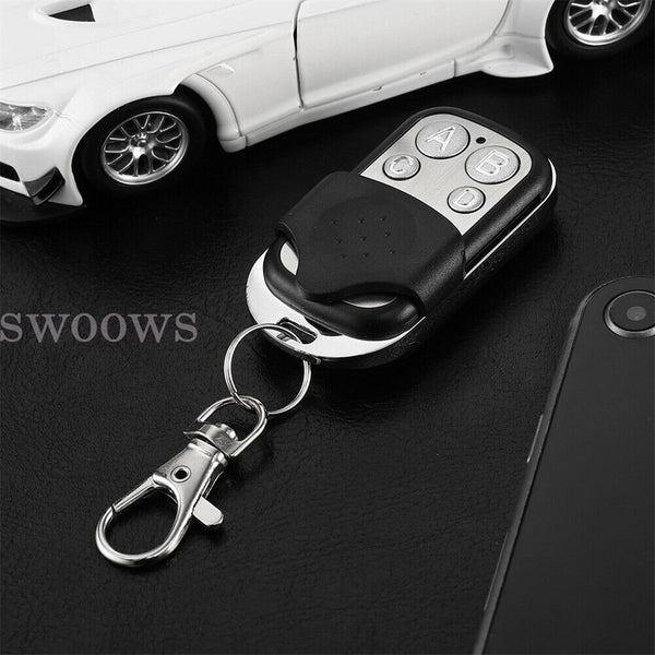 1/6 Universal Replacement Garage Door Car Gate Cloning Remote Control Key Fob433