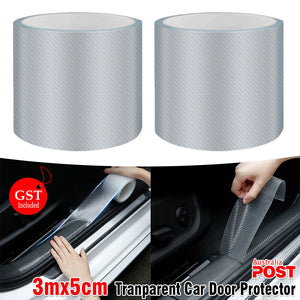 Car Accessories Door Protector Sill Scuff Cover Anti Scratch Sticker 3m*5cm DIY