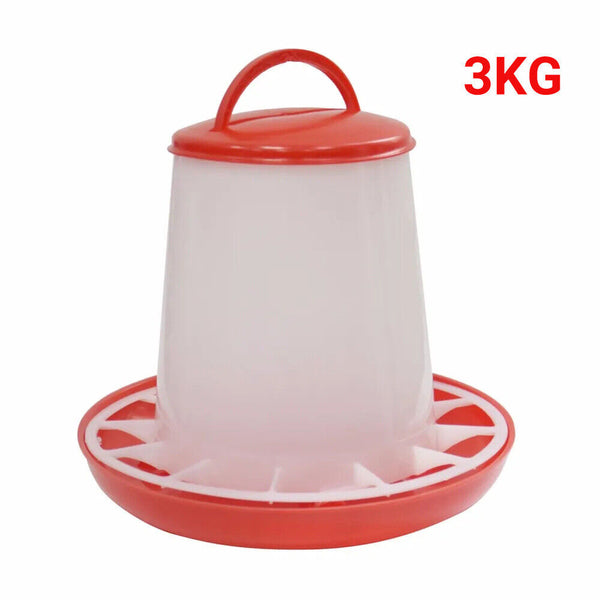 Automatic Chicken Bird Chook Feeder Poultry Feeder Poultry Drinker Bird Waterer