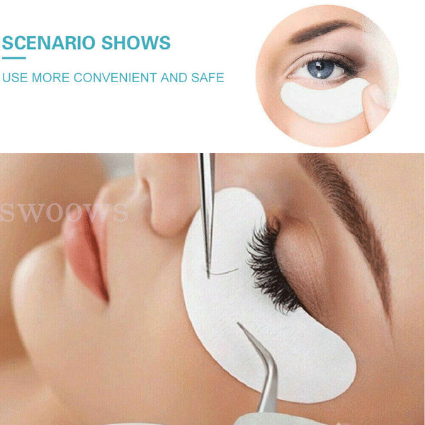 Under Eye Curve Eyelash Pads Gel Patch Lint Free Lash Extension Eye Lash Pad