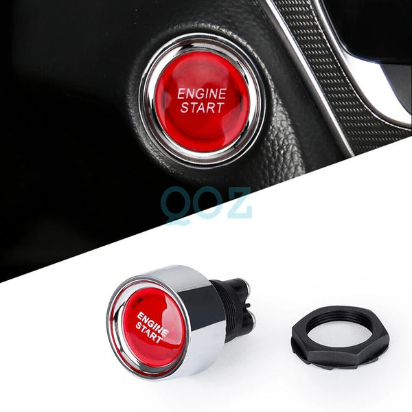 NEW Car Ignition Switch Engine Start Push Button Keyless Entry Starter Kit AU