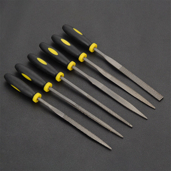 6PC Needle File Set Files For Metal Glass Stone Jewelry Wood Carving Craft Lot