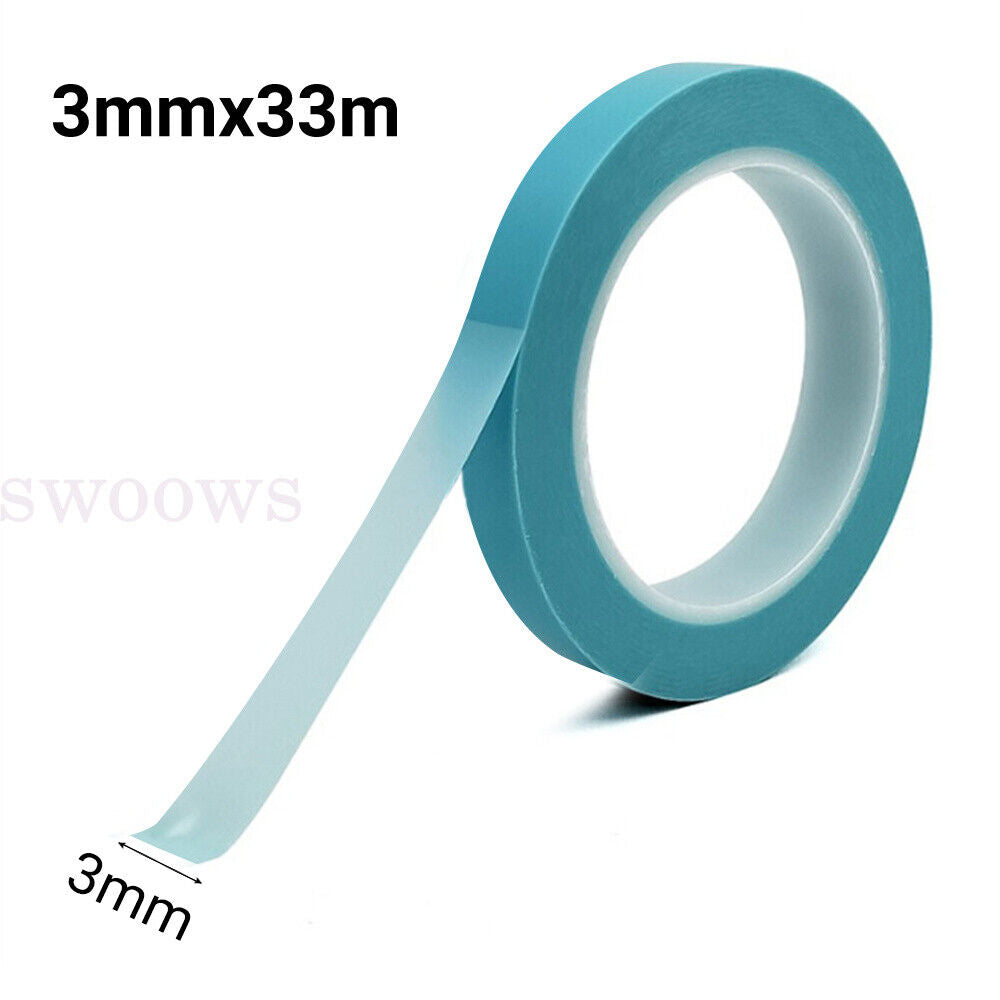 1/2 Rolls High-Temp Pinstripe Vinyl Fine Line Masking Tape Automotive Car Tape