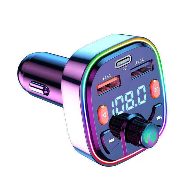 AU Wireless Bluetooth Car FM Transmitter Handsfree Kit MP3 Player AdapterCharger