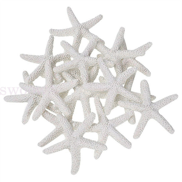 5/30x Finger Starfish Sea Star Table Wedding Artificial Beach Craft Decoration