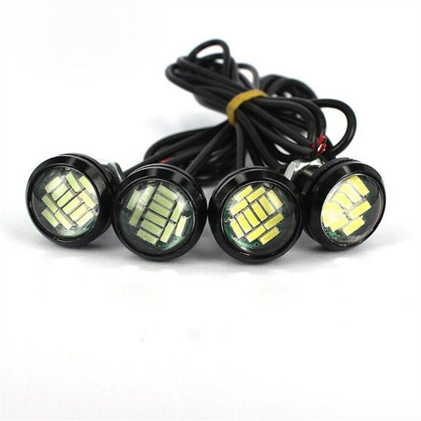 2x Car Auto 12V LED Reversing Backup Lamp Light Daytime Running Lights