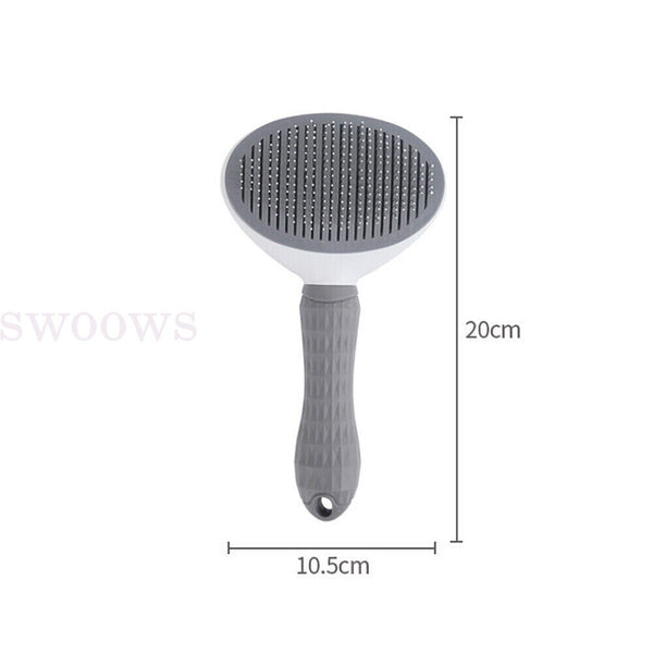 Pet Dog Cat Grooming Comb Brush Tool Gently Removes Loose Undercoat Knots Mats