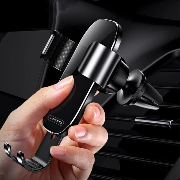 Universal Gravity Car Phone Stand Grip Cradle Air Vent Mount Holder For Mobile