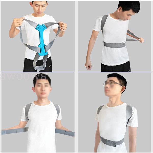 Posture Corrector Clavicle Support Back Straight Shoulders Brace Strap Correct