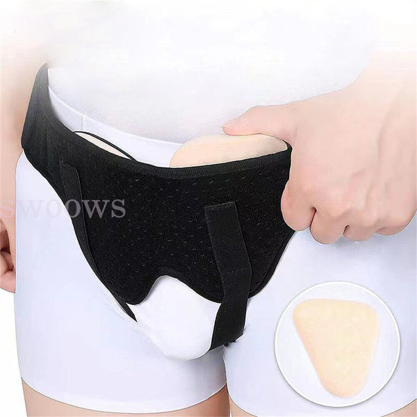 Unisex Inguinal Hernia Belt Groin Support Brace Truss With Removable Pads Unisex