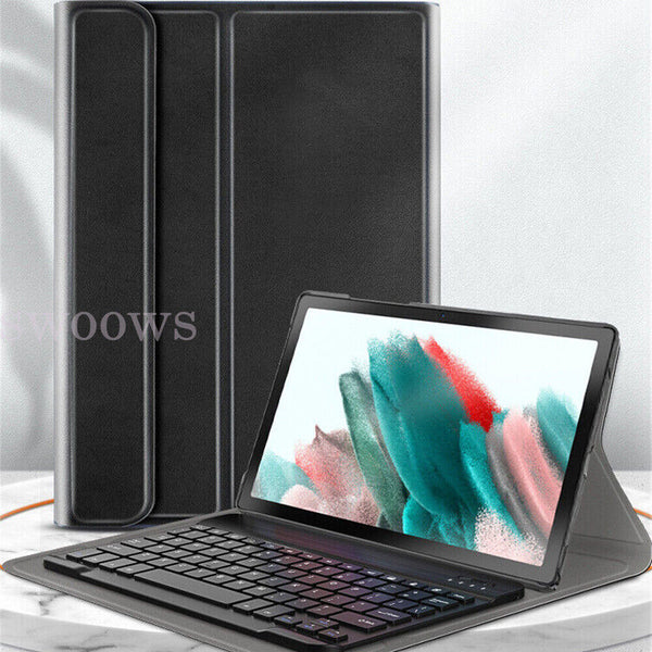 With Keyboard Bluetooth Case Cover For Samsung Galaxy Tab A9 Plus + Film