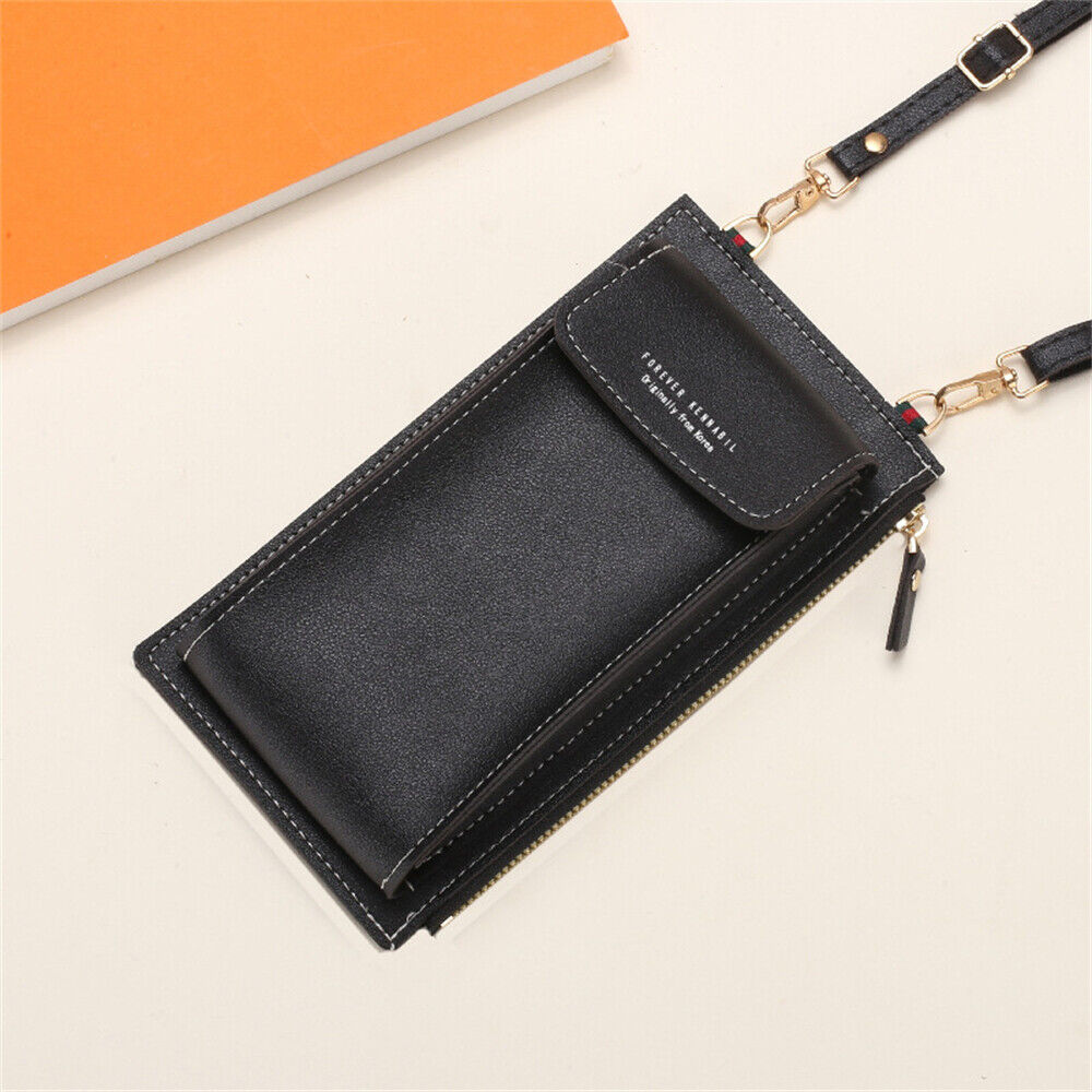 Women Clutch Bag Purse Leather Wallet Ladies Handbag Card Phone Holder Case Coin