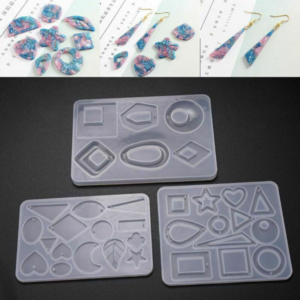 Jewelry Pendant Epoxy Resin Mould Alphabet Silicone Mold DIY English Letter AU