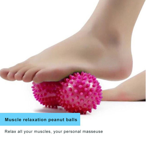 Plantar Fasciitis Foot Massage Roller with Spiky Ball for Pain Muscle Therapy AU