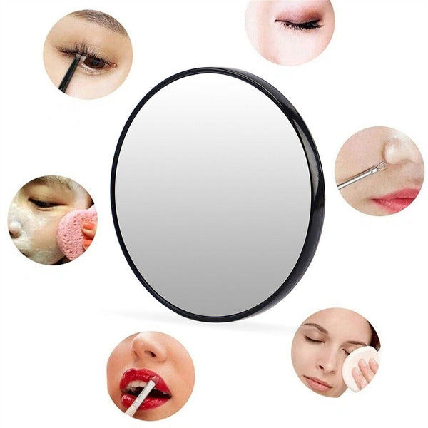 5X/10X/15X Magnifying Makeup Mirror Suction Cup Cosmetic Magnification Glass AU