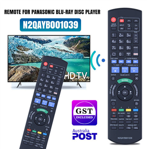 N2QAYB001039 Remote For Panasonic Blu-Ray Disc Player DMR-BWT750 DMR-BWT955