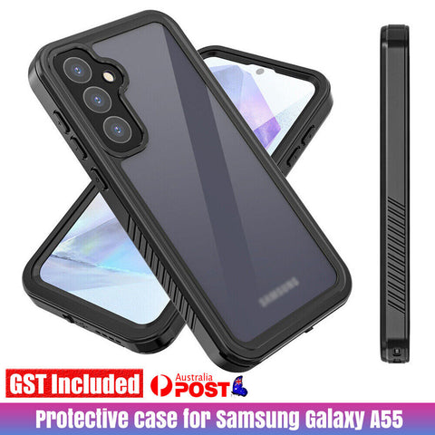 5G Life Waterproof Shock/Dustproof Full Case Screen Cover For Samsung Galaxy A55