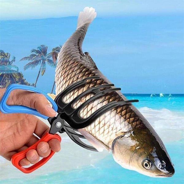 Fishing Pliers Gripper Metal Fish Control Clamp Claw Tong Grip Forceps Tackle AU