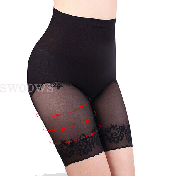 Women Under Skirt Safety Invisible Slip Shorts Underwear Slim Panty Women AU