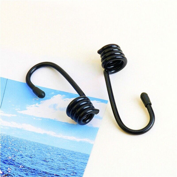 1-24Pcs Hooks for Tensioner 7mm Marine Shock Cord Bungee Elastic Rope Hook