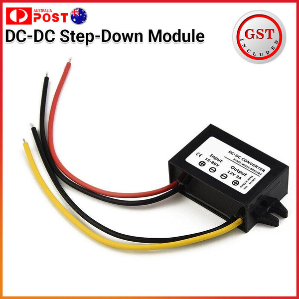 15-72V 18V 24V 36V 48V 60V To 12V 2A 60W DC-DC Step-Down Module-Converter