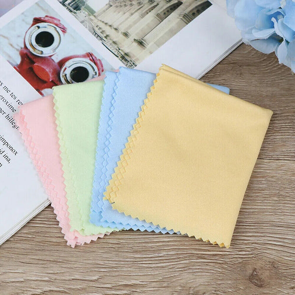 Microfiber Cleaning Cloth Camera Lens Eye Glasses Phone Screen Jewellery Wipes