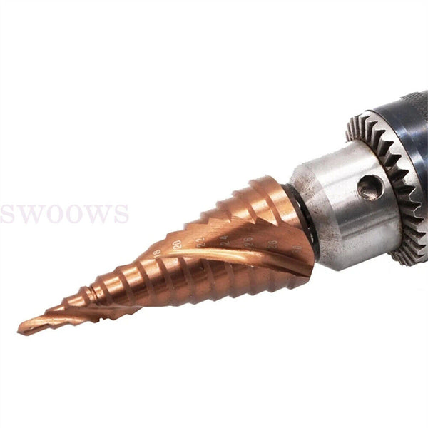 4-32mm Step Drill HSS Steel Titanium Coated Cone Bit Hole Cutter Part Metal