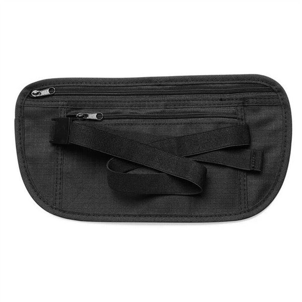 Travel Security Bag Waist Pouch Security Bags Money Belt Secure Card Wallet Bag