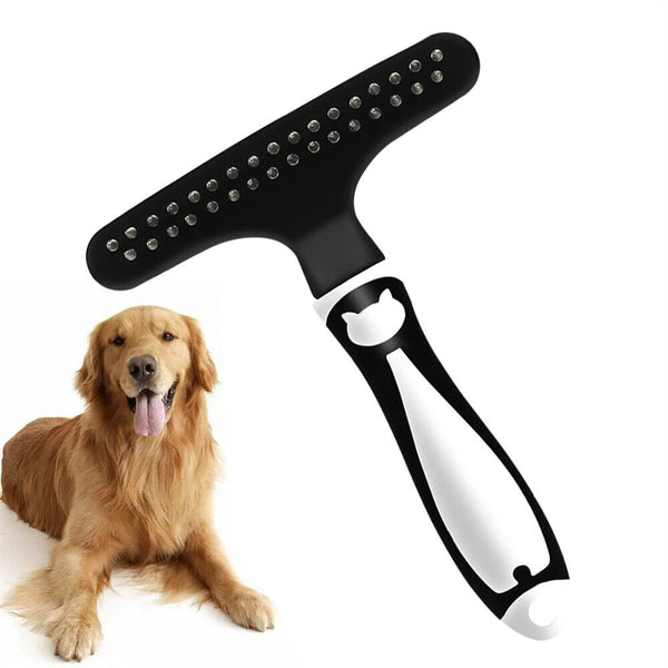 Dog Pet Cat Grooming Comb Brush Long Hairs Undercoat Rake Deshedding Long Short