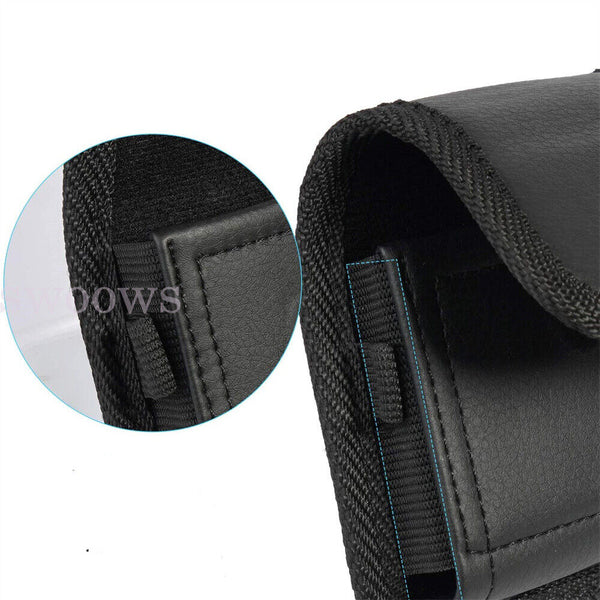 Leather Case Holster Pouch with Belt Clip For Samsung Galaxy Z Flip 3 4 5G