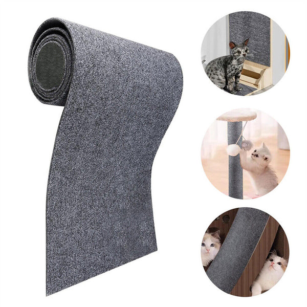 Self-adhesive Carpet Mat For Cat Wall Furniture Step Cat Scratching Post Cover