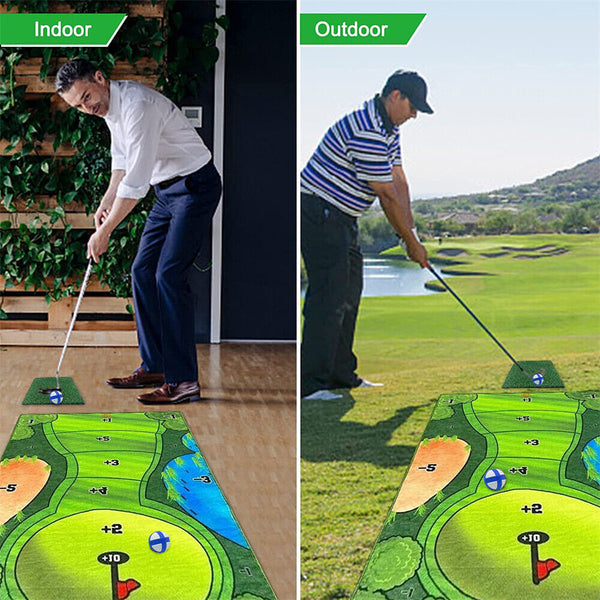 The Indoor Casual Golf Game Set Golf Putting Royale Golf Game Golf Hitting Mats