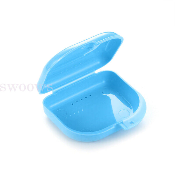 Orthodontic Retainer Box Teeth Mouth Denture Dental Case Guard Storage Sport