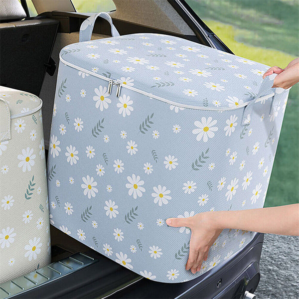 New Clothes Quilt Blanket Storage Bag Foldable Organizer Zipper Box Toy Laundry