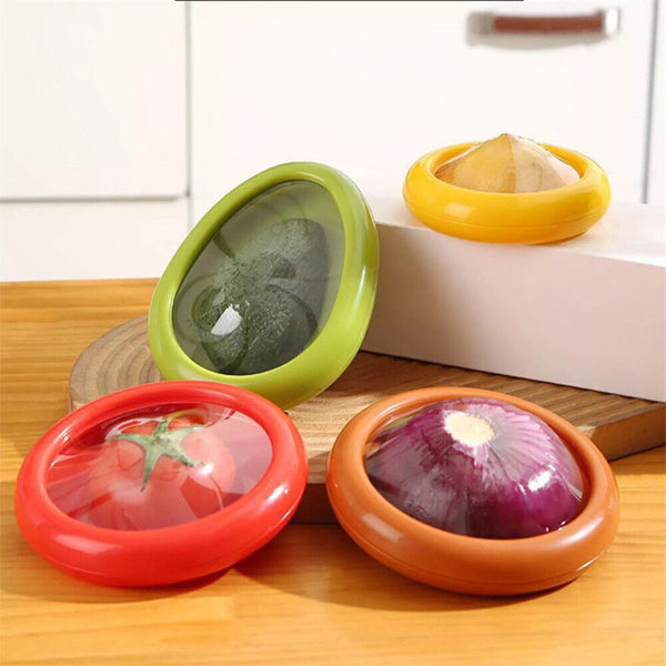 4PCS Fruit Storage Box, Reusable Vegetable Storage Container for Fridge AU STOCK