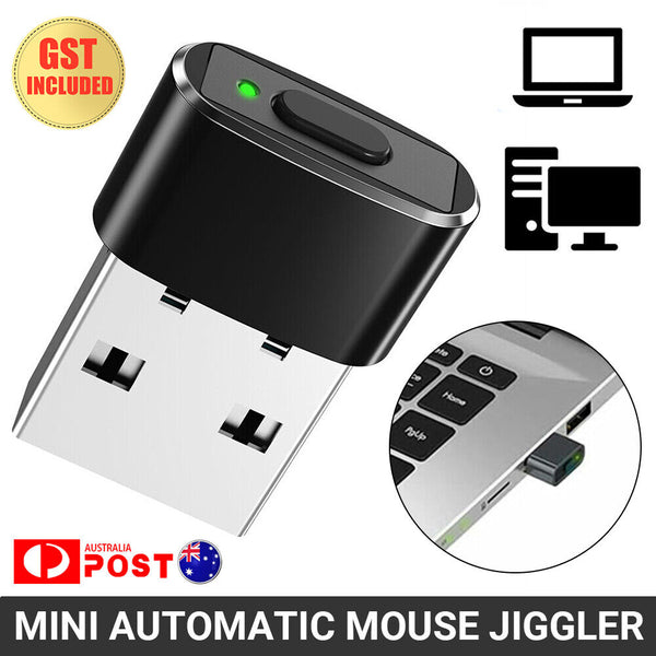 Mini Automatic Mouse Jiggler Undetectable USB Automatic Move Cursor for Computer