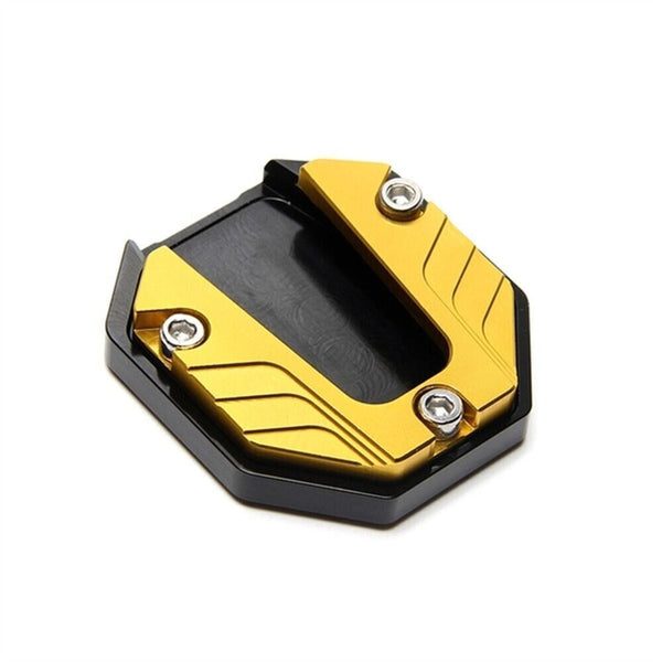 Motorcycle Bike Kickstand Extender Foot Side Stand Extension Pad Support Plate