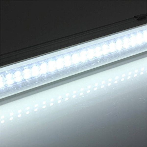 1/2X 72 LED Strip Lights Bar Car Interior Waterproof Lamp Caravan Boat Camping