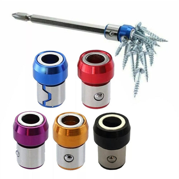 5X Magnetic Ring Screwdriver Electric Hex Bit Head Strong Magnetizer Tool Head