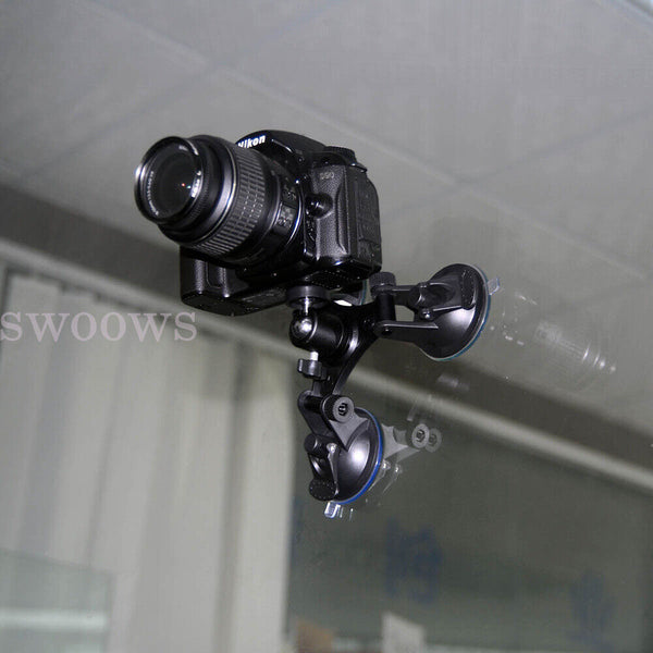 Triple Suction Cup Car Mount Holder Suit For GoPro Hero 8/7/6/5/4 Action Camera