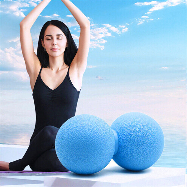 Peanut Lacrosse Ball Solid Mobility Massage Ball Myofascial Trigger Point Relax