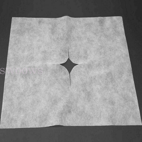 100/500pcs Disposable Face Pad Bed Table Face Hole Cover Massage Beauty Salon