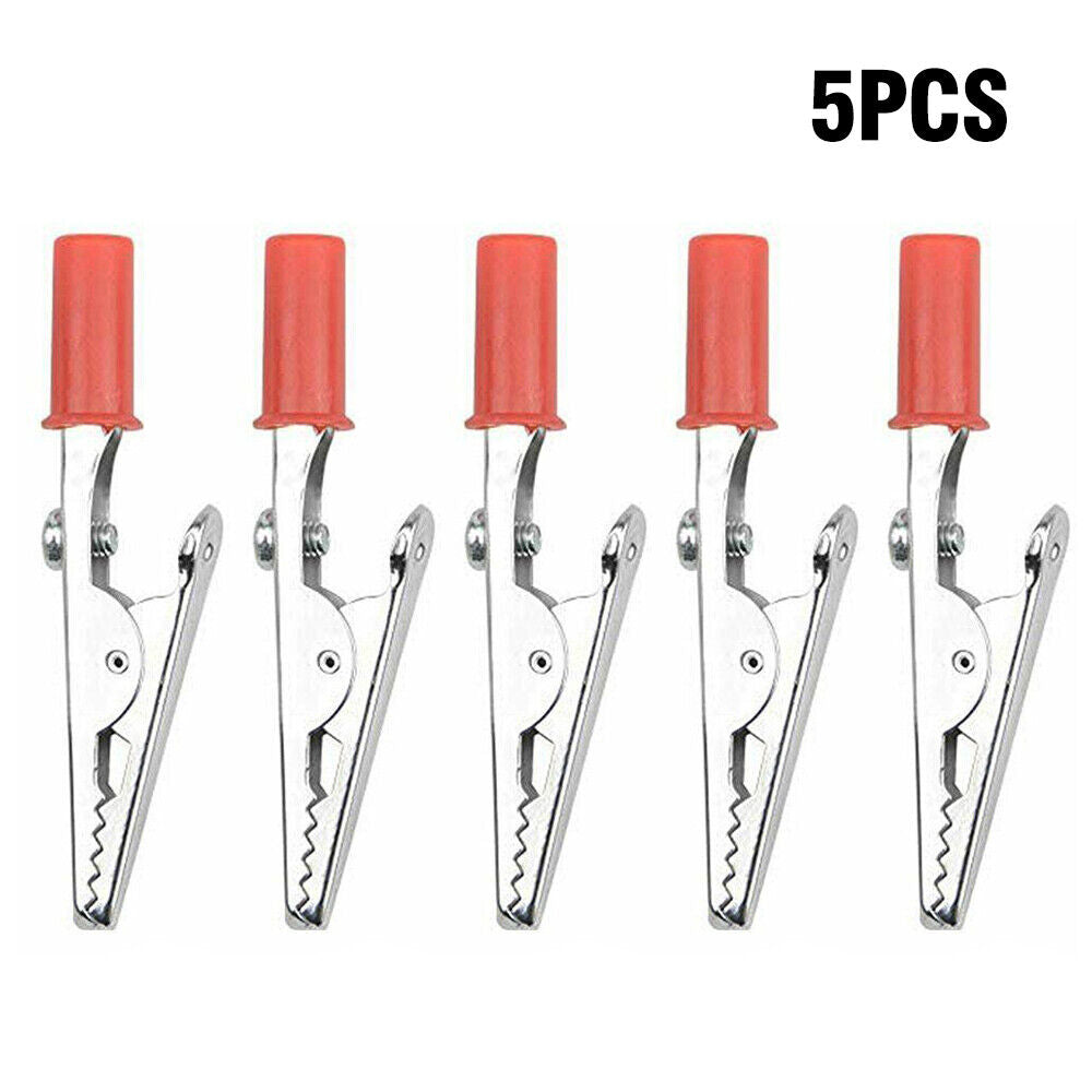 Alligator Clips 50mm Electrical Testing Crocodile Clip Probe Sets 5A