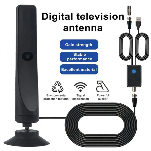 Rewave Antena, Rewave Antenna, TV Antenna, Suction Cup TV Antenna Plug Play New