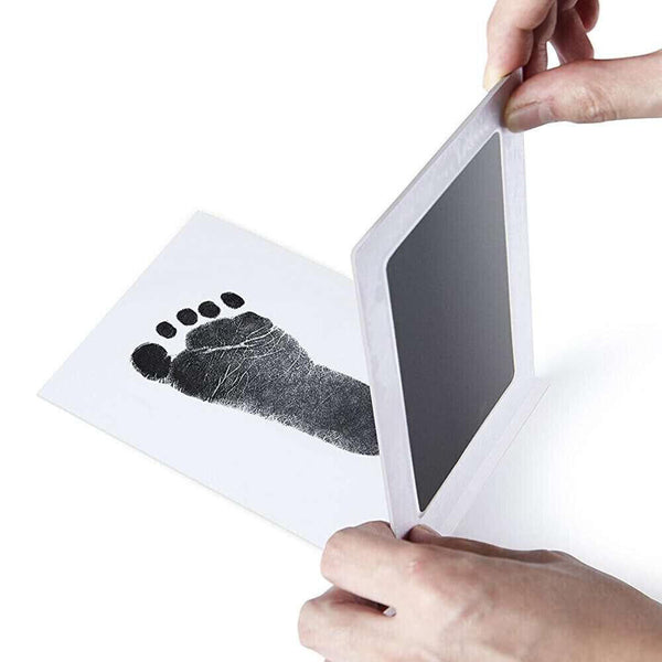 Baby Handprint Footprint Paw Print Keepsake Card Photo Frame Kit for Newborn Pet