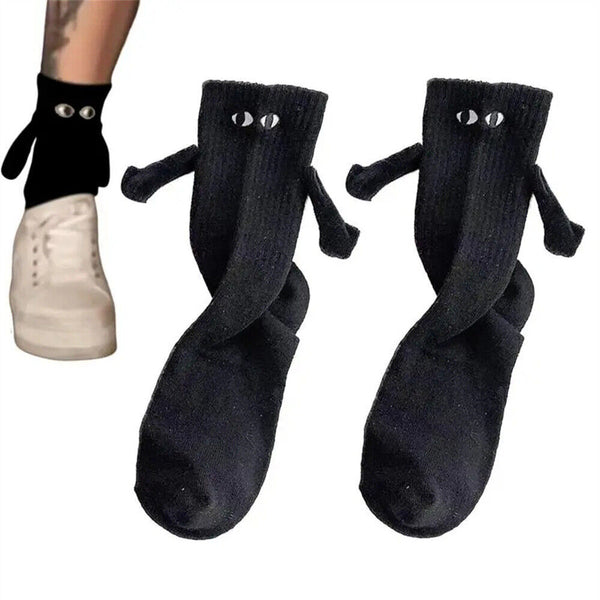 Magnetic Hand Holding Socks 2023, Hand In Hand Socks, Couple Holding Hands Socks