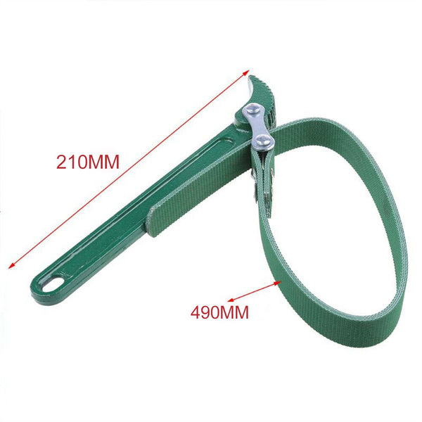 Oil Filter Belt Wrench Puller Strap Spanner Filter Cartridge Removal Tool New AU