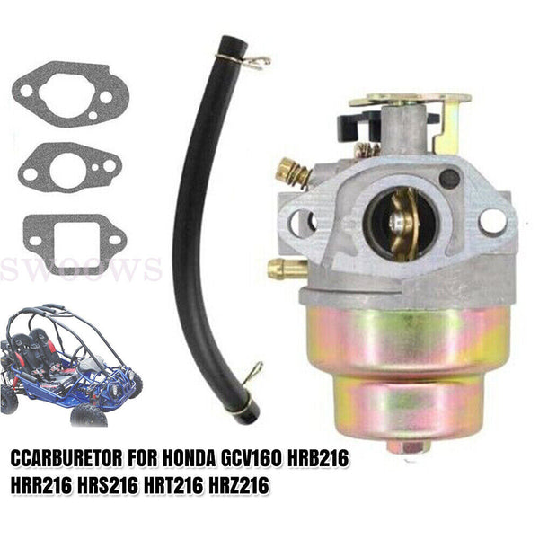 Carburettor for Honda GCV160 GCV135 Mower Engine HRU19R HRU19D Carburetor Carby