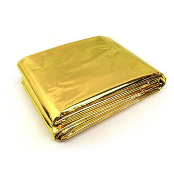 1-3x Space Blanket Thermal Thermo Foil Emergency Camping Rescue First Aid